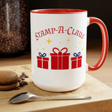 Stamp-A-Claus Coffee Mug