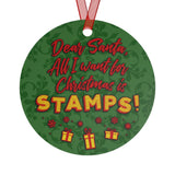 Dear Santa - Metal Ornament