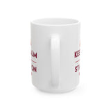 Keep Calm and Stamp On - Mug