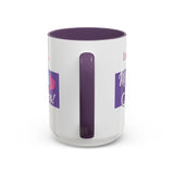 Romantic Accent Coffee Mug - "Love is... More Stamps!" - Perfect Gift for Stamp Collectors