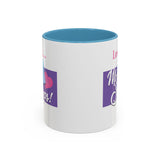 Romantic Accent Coffee Mug - "Love is... More Stamps!" - Perfect Gift for Stamp Collectors