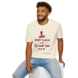 Keep Calm and Stamp On - T-Shirt