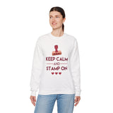 Keep Calm and Stamp On - Sweatshirt