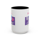 Romantic Accent Coffee Mug - "Love is... More Stamps!" - Perfect Gift for Stamp Collectors