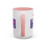 Romantic Accent Coffee Mug - "Love is... More Stamps!" - Perfect Gift for Stamp Collectors