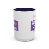 Romantic Accent Coffee Mug - "Love is... More Stamps!" - Perfect Gift for Stamp Collectors