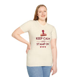 Keep Calm and Stamp On - T-Shirt