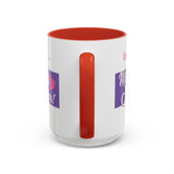 Romantic Accent Coffee Mug - "Love is... More Stamps!" - Perfect Gift for Stamp Collectors