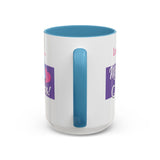 Romantic Accent Coffee Mug - "Love is... More Stamps!" - Perfect Gift for Stamp Collectors