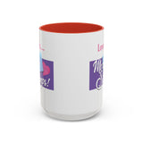 Romantic Accent Coffee Mug - "Love is... More Stamps!" - Perfect Gift for Stamp Collectors