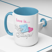 Love Is More Stamps! Mug