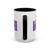 Romantic Accent Coffee Mug - "Love is... More Stamps!" - Perfect Gift for Stamp Collectors