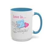 Love Is More Stamps! Mug