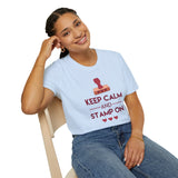 Keep Calm and Stamp On - T-Shirt