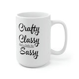 Crafty, Classy & Sassy - Mug