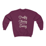 Crafty, Classy & Sassy Sweatshirt